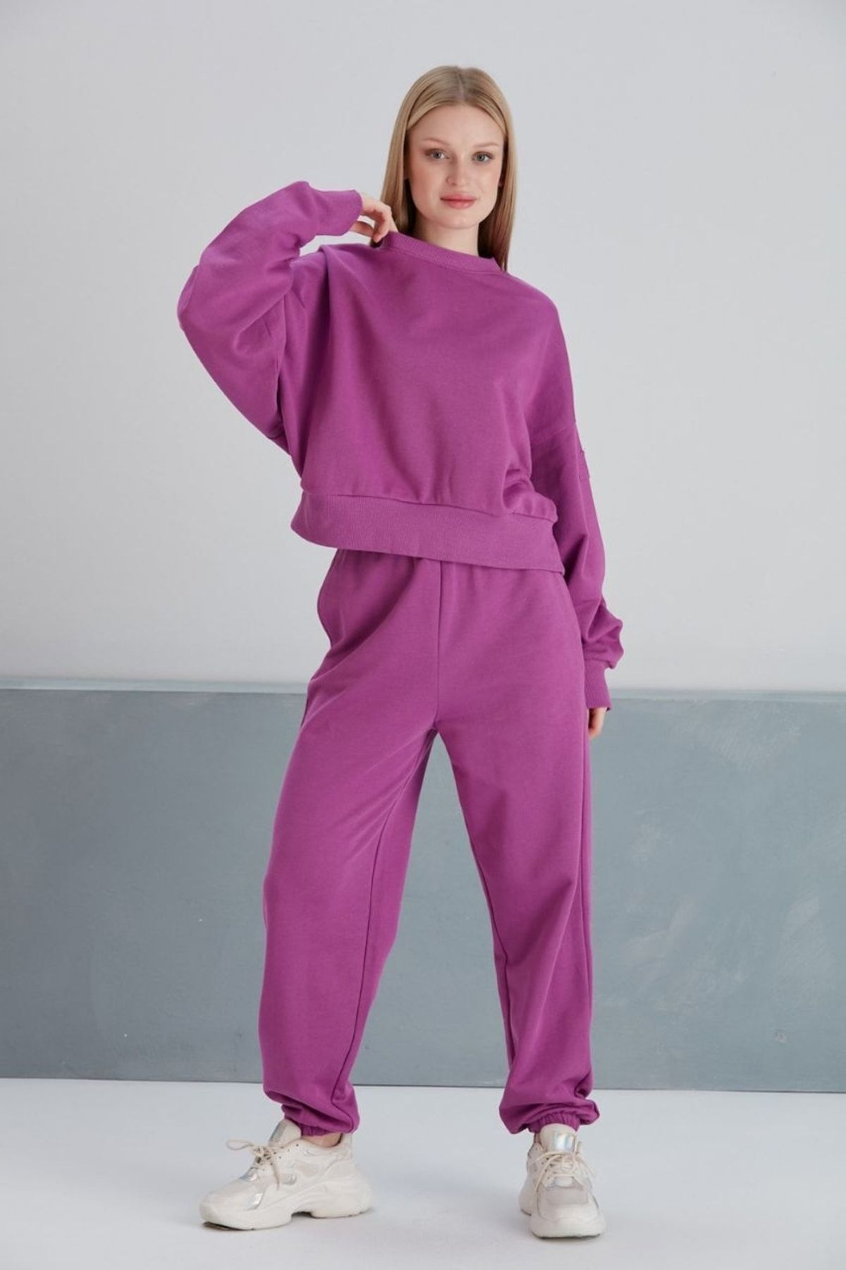 Zara hotsell purple tracksuit
