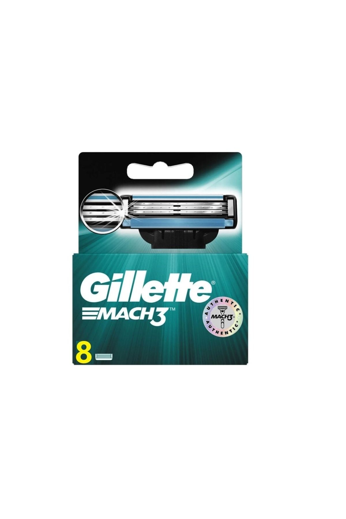 Gillette Mach3 Yedek Traş Bıçağı 8'li