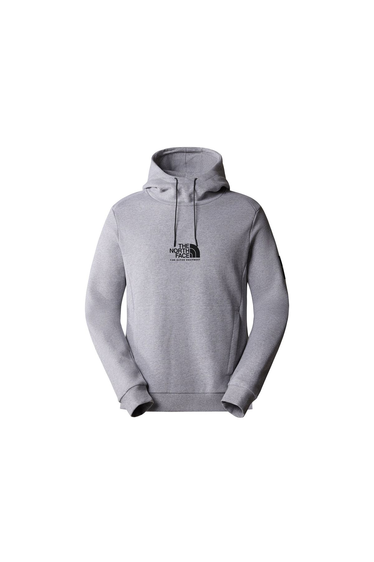 Grey hoodie north face deals