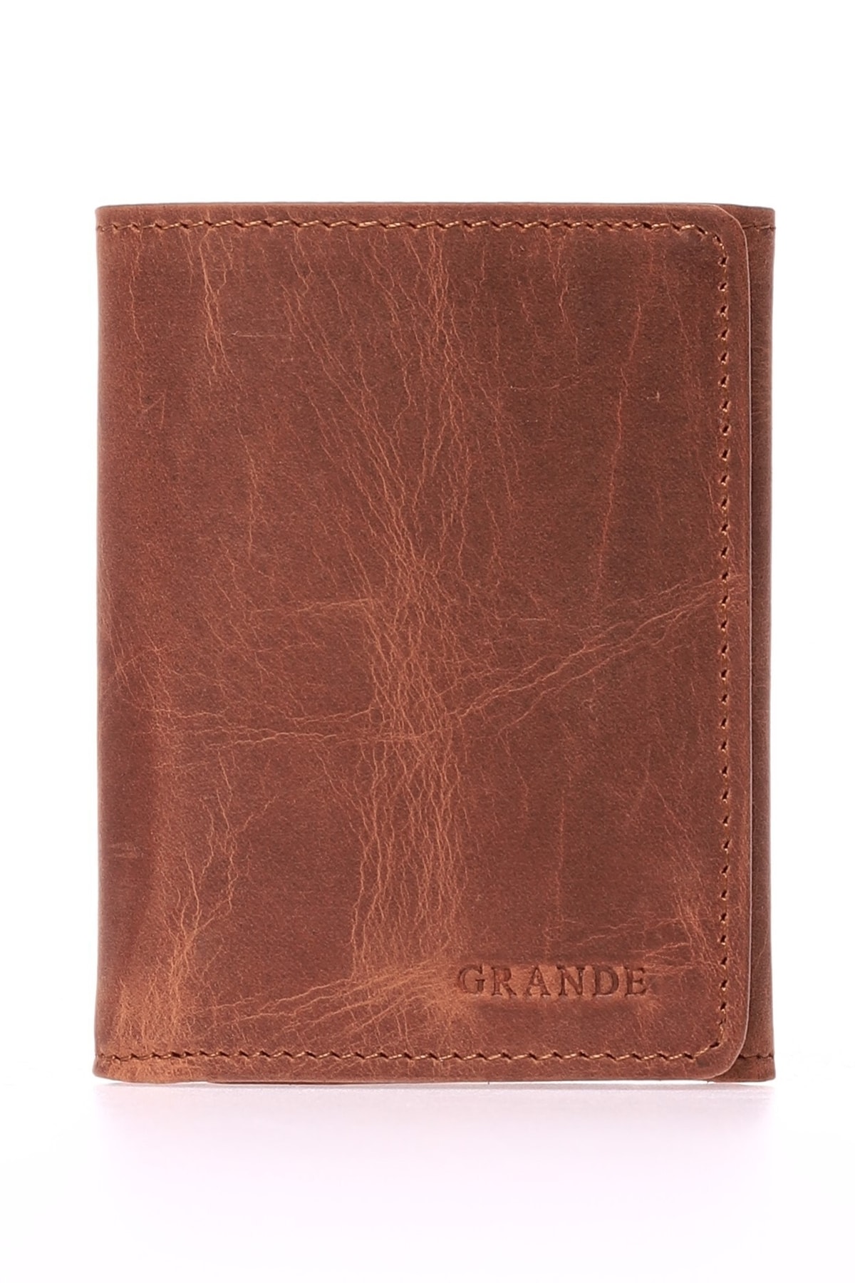 1414 Genuine Leather Men's Wallet G2 Tan