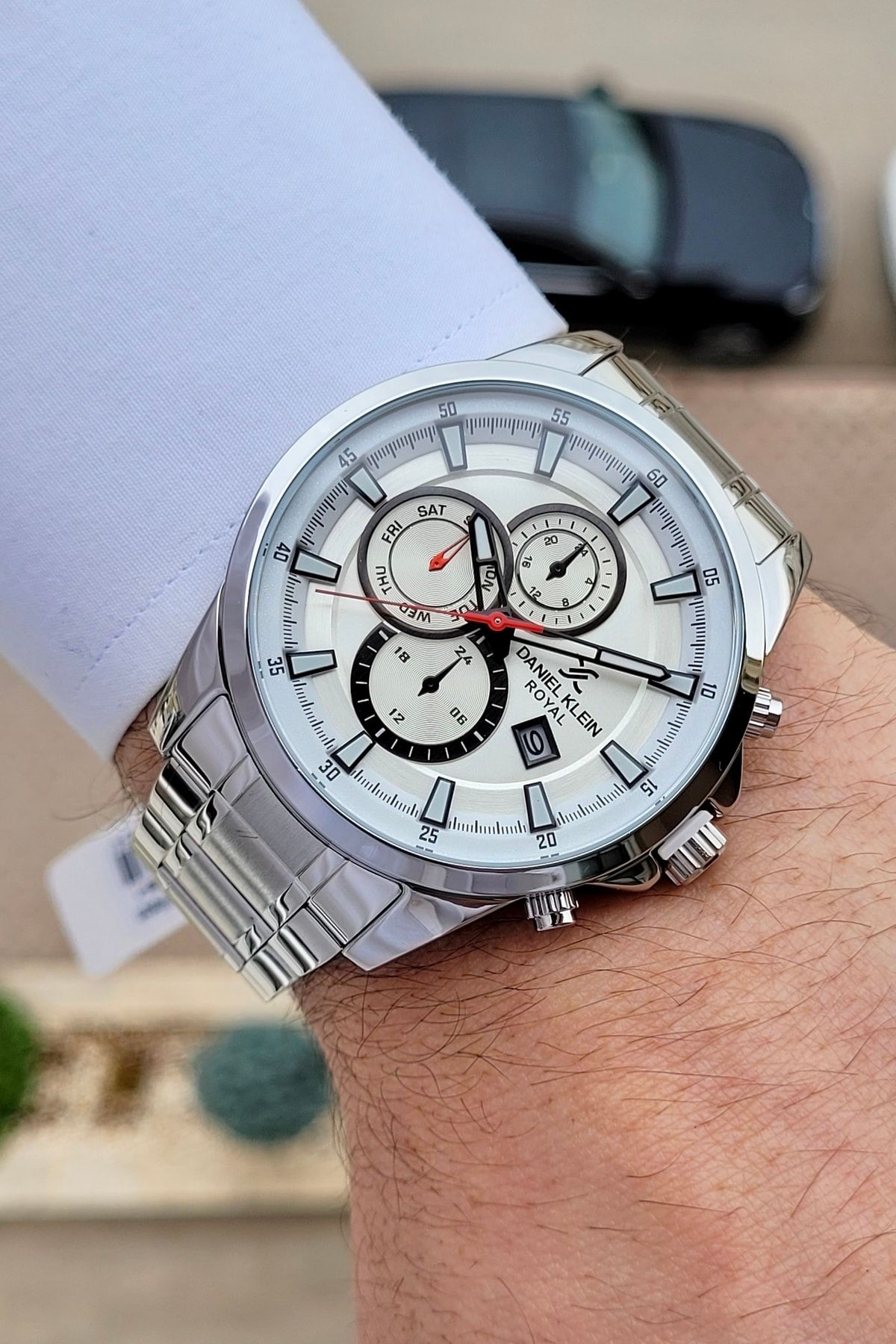Daniel Klein Watch Silver colored Silver
