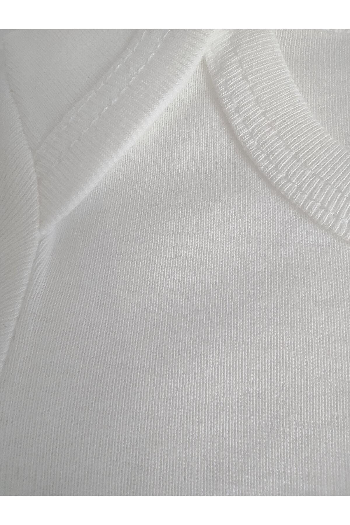 بادی نوزادی پسرانه بژ Minito Baby | ZBNMT106 اورجینال - تصویر 2