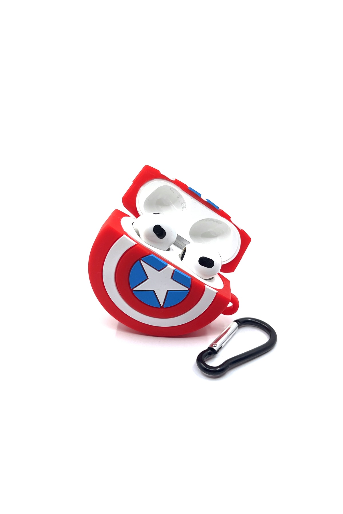 3. Nesil  Sevilen Karakter Captain America Kalkan Tasarımlı Kılıf 3