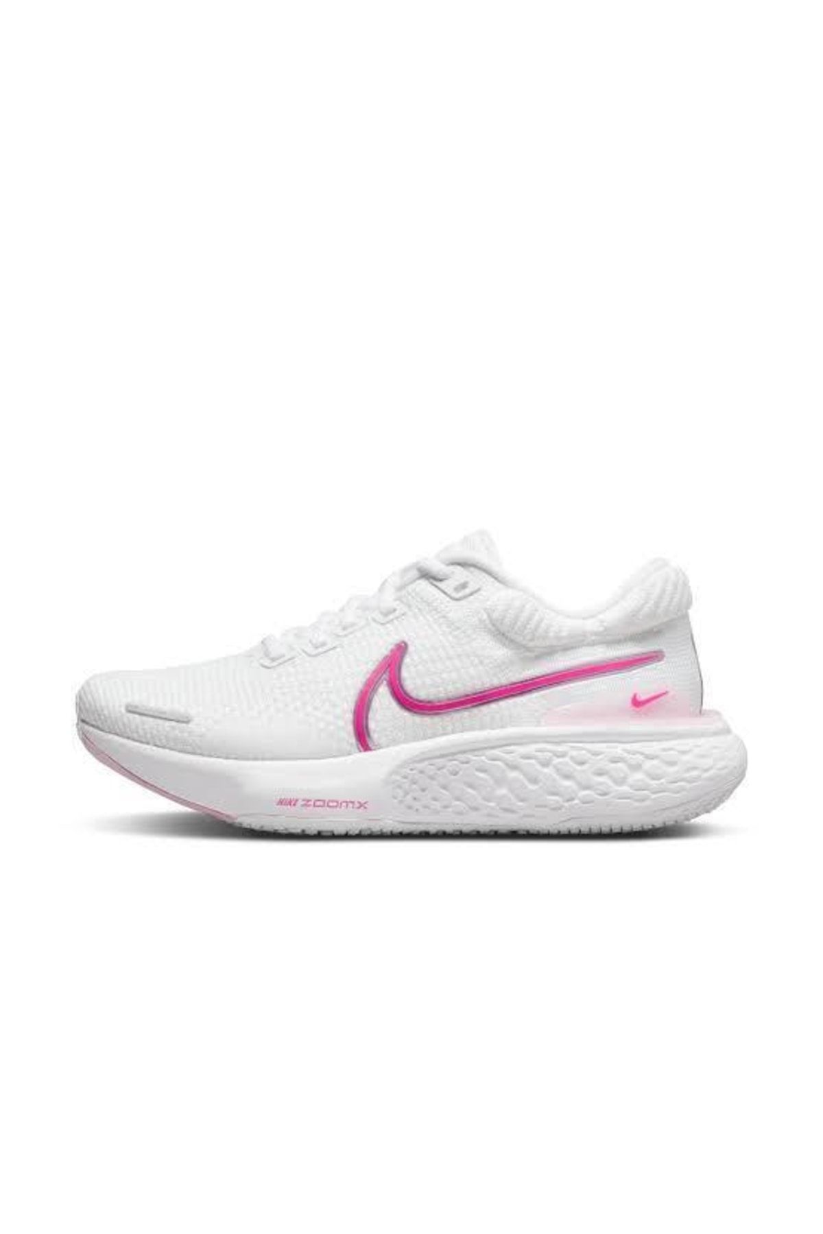 کفش دو و تمرین سفید زنانه كفش كتانى دويدن مدل zoomx Nike