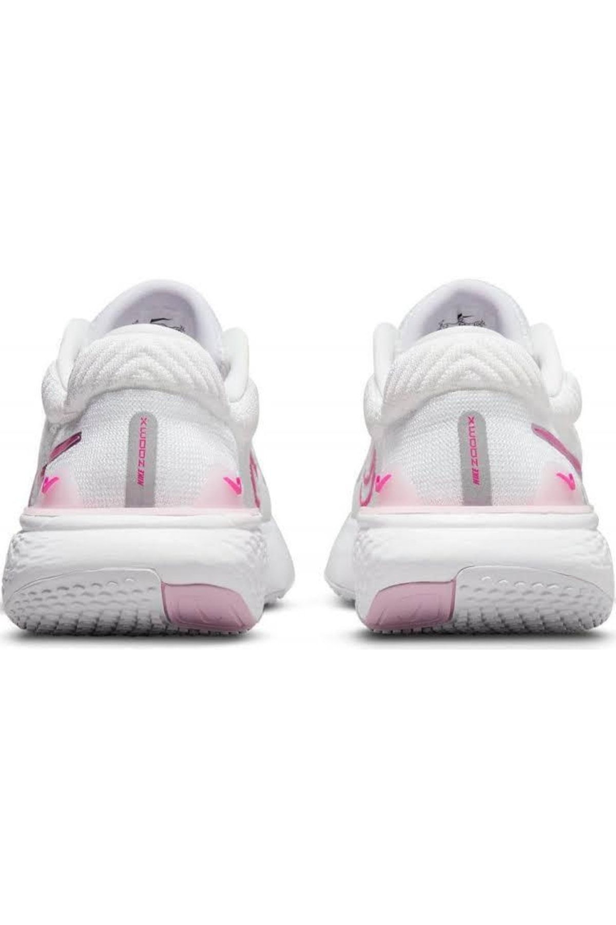 کفش دو و تمرین سفید زنانه كفش كتانى دويدن مدل zoomx Nike