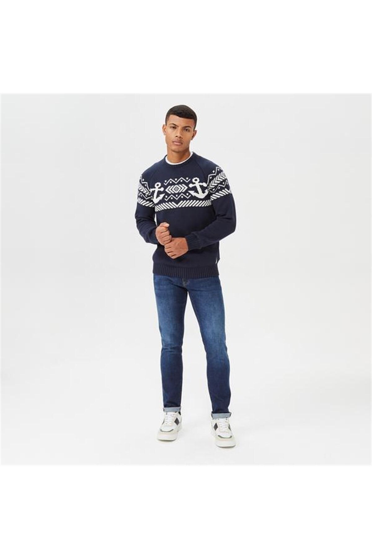 شلوار جین آبی مردانه اورجینال Nautica