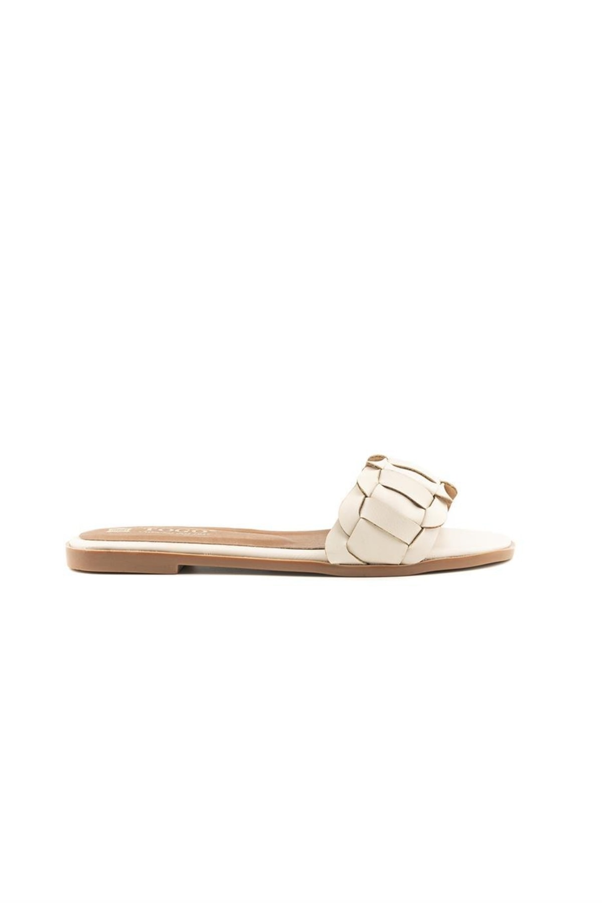 توگو دمپایی تخت زنانه بژ