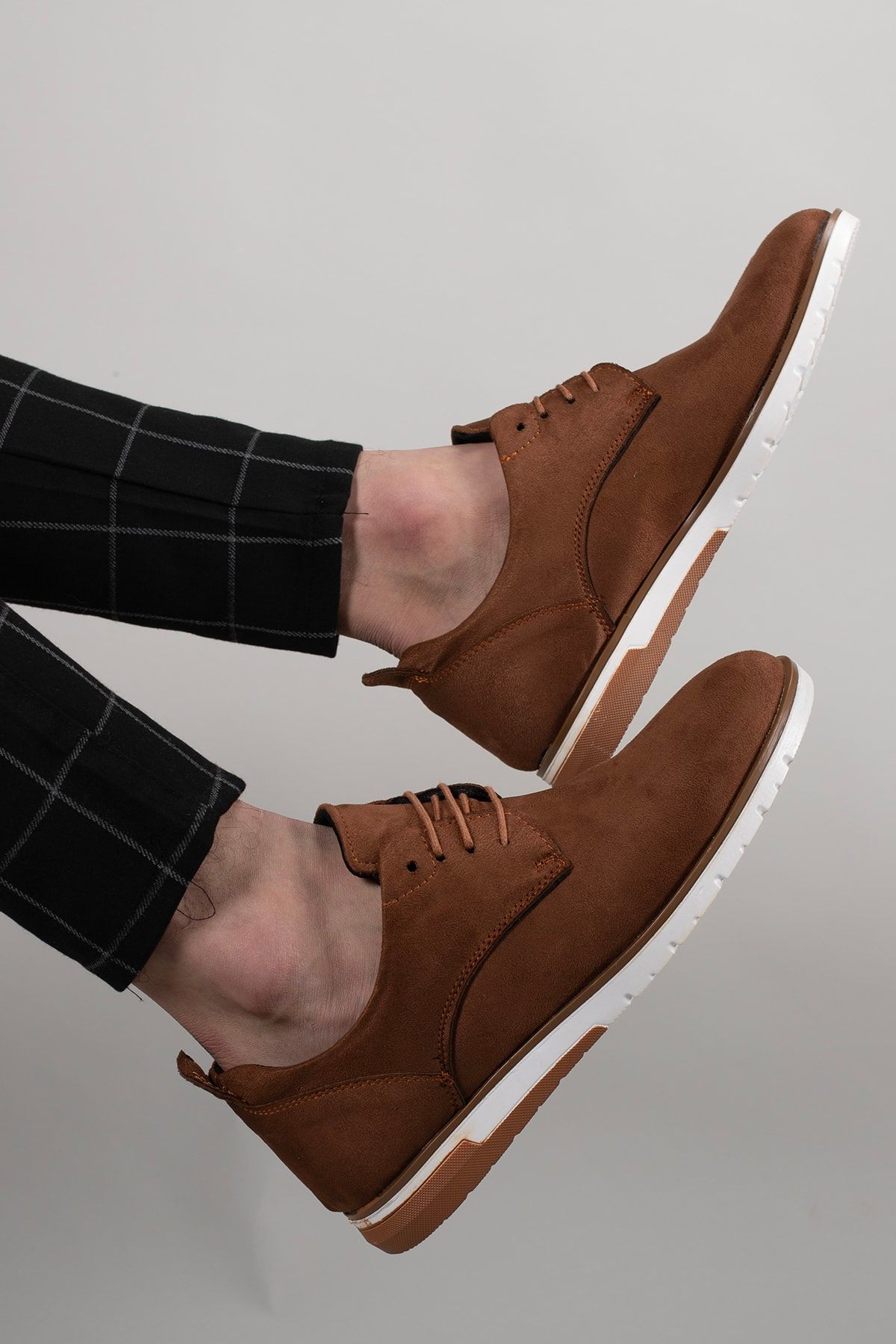 Riccon-Herren Freizeitschuhe0012206 Wildleder Tan 2