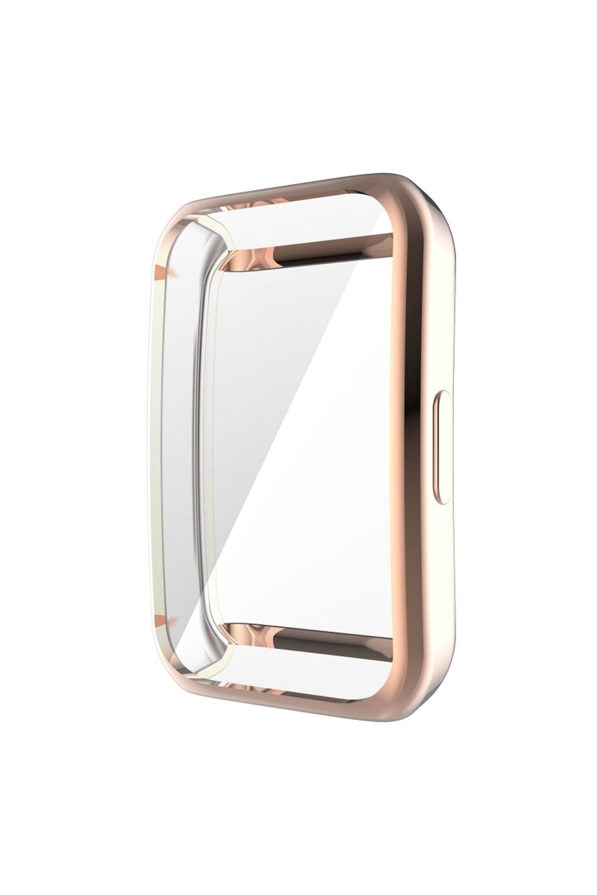 Rose gold silicone band hot sale