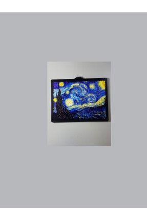 Desenli Dekororatif Van Gogh Stary Night Tablo 90498465846958469