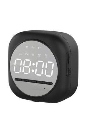 Ally Q12 Bluetooth Hoparlör Fm Radyo Dijital Masa Saati Alarm Uyandırma 33644