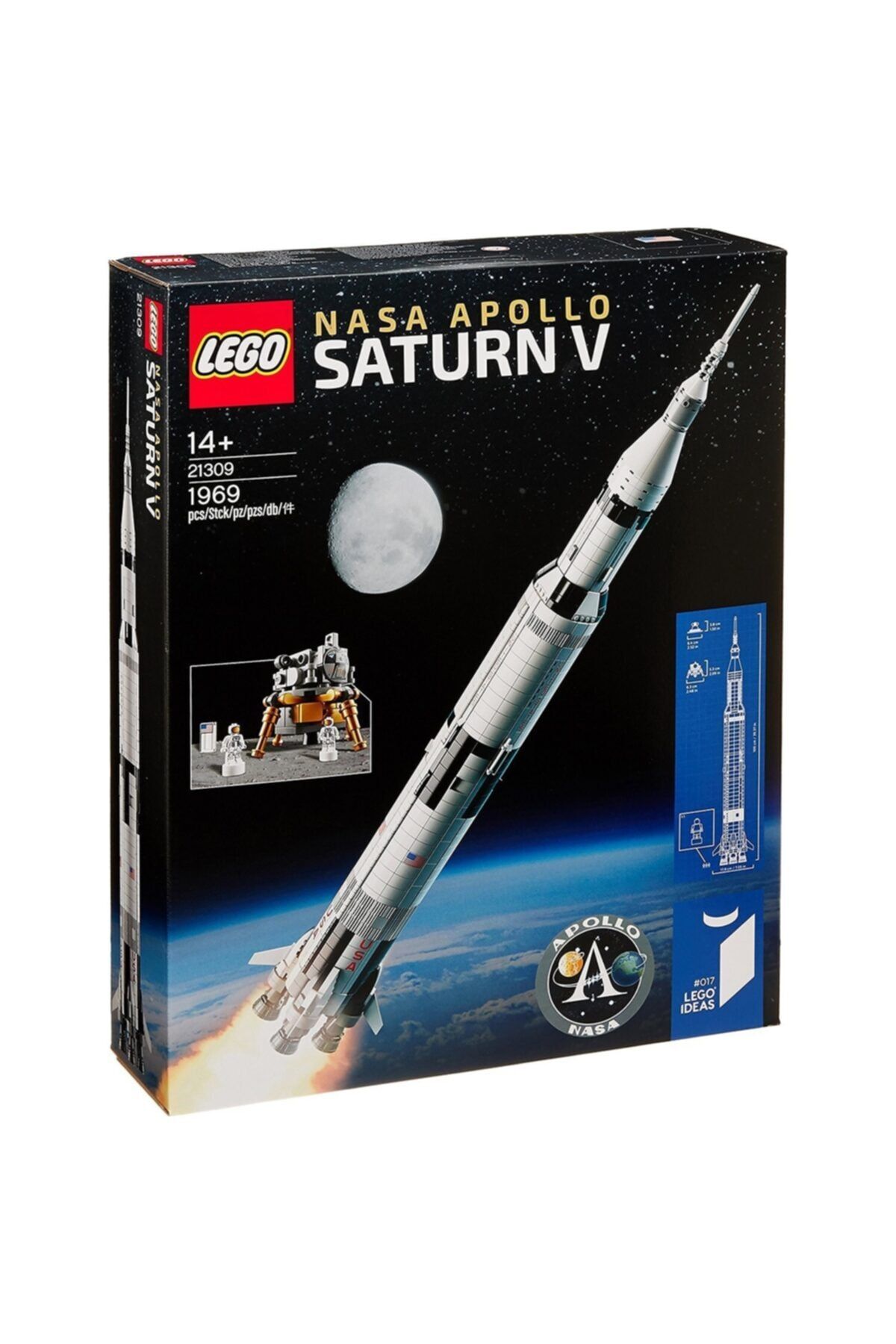 LEGO-Nasa Apollo Saturn V - Ideas 21309 Model Box 3