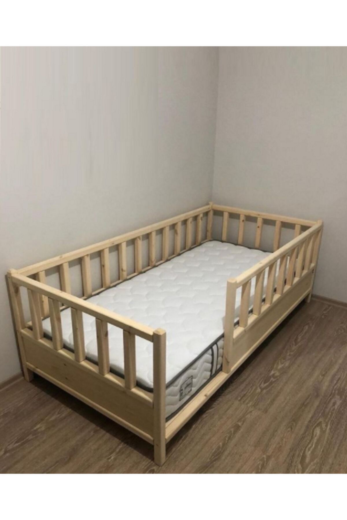 baby kinder kahverengi roofless montessori bebek ve cocuk karyolasi fiyati yorumlari trendyol