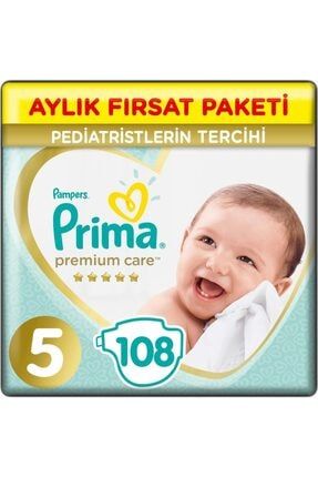 Premium Care Aylık Fırsat Paketi 5 Beden 108 Adet 6318086