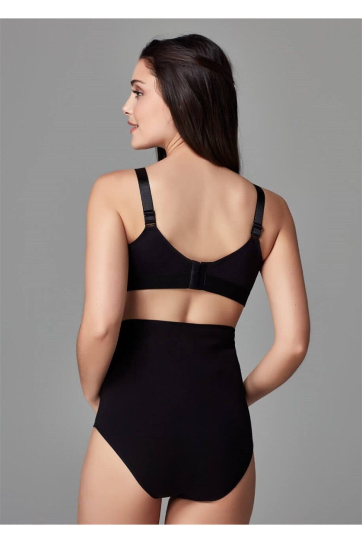 Eros-Umstandsslip für Damen - Schwarz Ersk511 2
