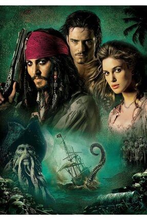 Karayip Korsanları Film Posteri - Jack Sparrow Afişleri (35x50) TRM21DBGSIA10169-35x50
