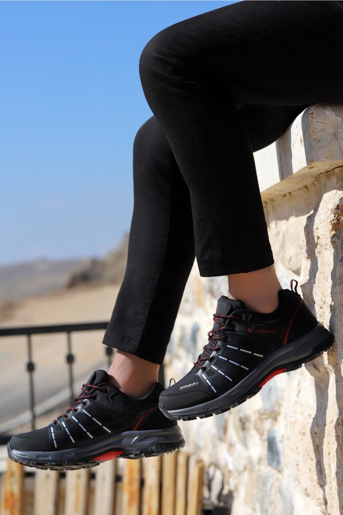 کفش کتانی مردانه طرح دار | لامبرجک Lumberjack 20KSPORLUM00005 - تصویر 3