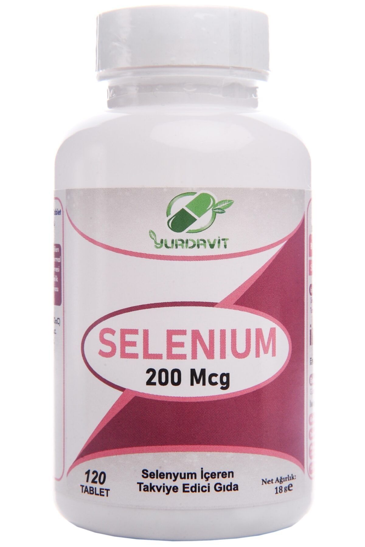 Yurdavit Selenium 200 Mcg Selenyum 120 Tablet