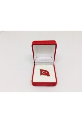 Dalgalı Türk Bayrağı Yaka Rozeti/broş Bayrak Rozeti rozet