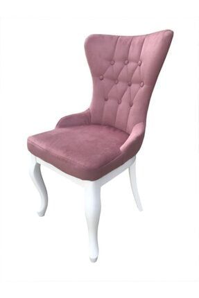Sandalye Gökyüzü Model Metal Çelik Nikelaj Bağlantı Destek Ayak Babyface Kumaş Dökme Sünger El Yapım Bengi Salon Sandalye Gökyüzü