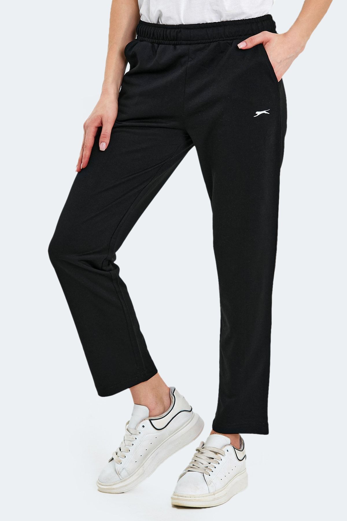 Slazenger Ismo Women's Sweatpants Black - Trendyol