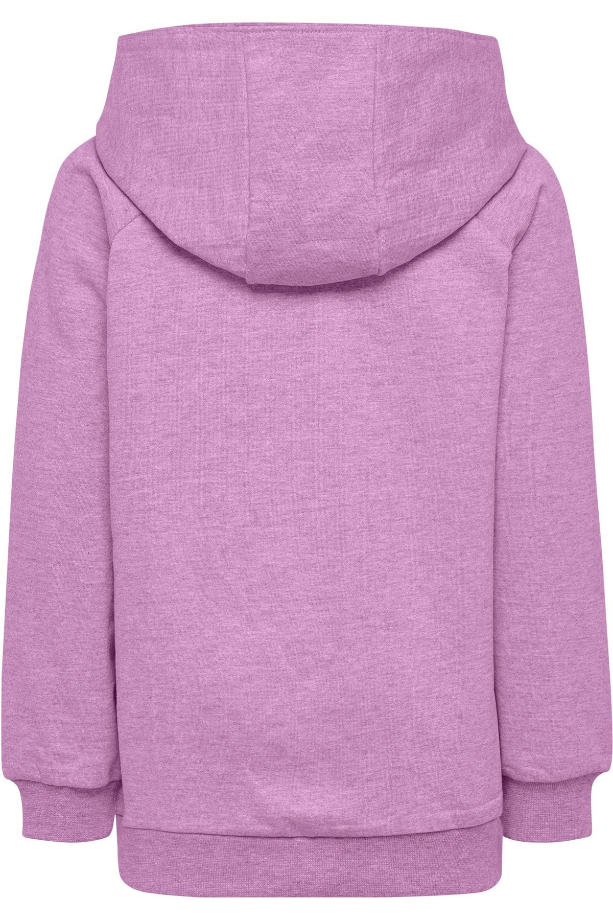 HUMMEL Sweatshirt Lila Regular Fit