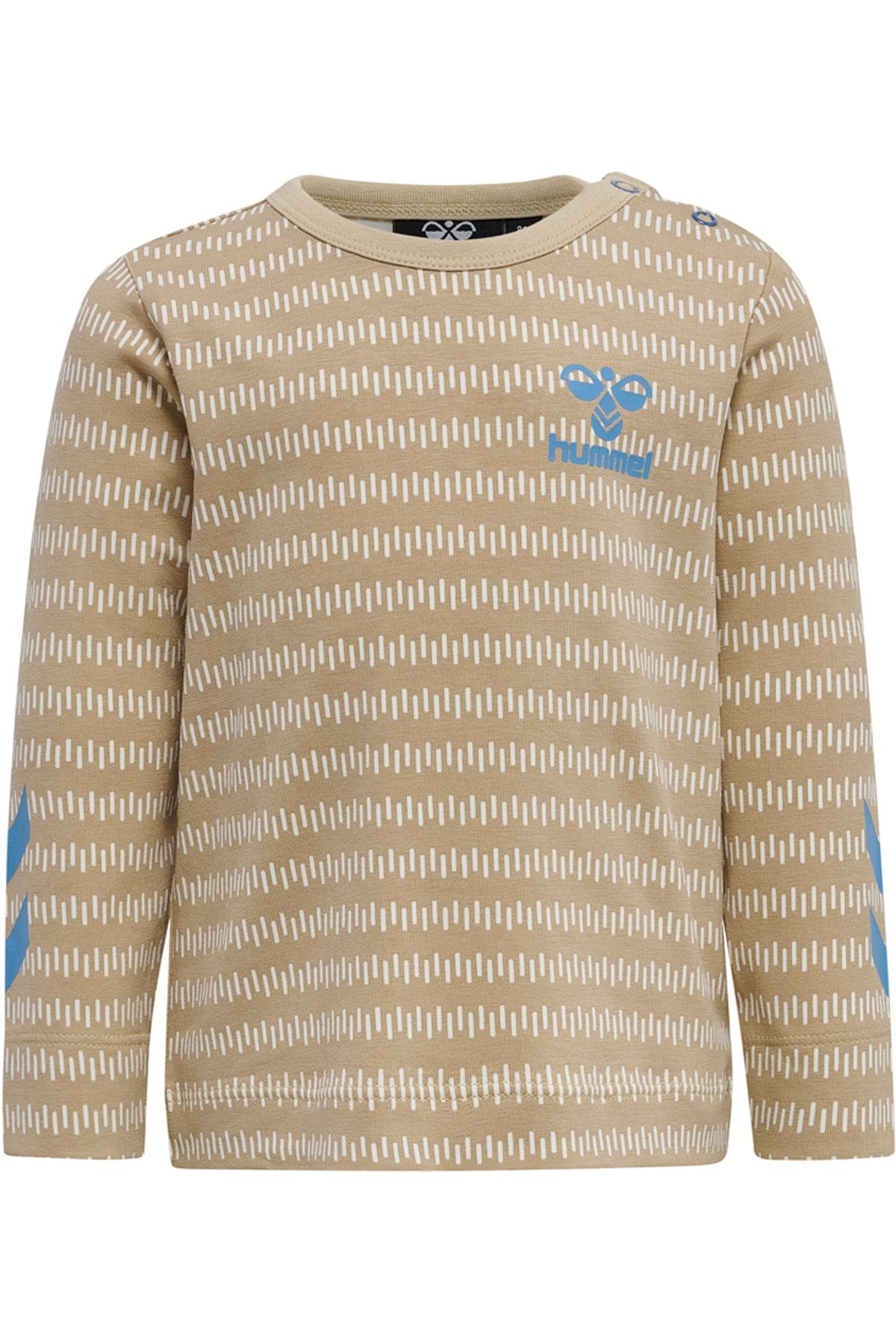 HUMMEL T-Shirt Beige Regular Fit