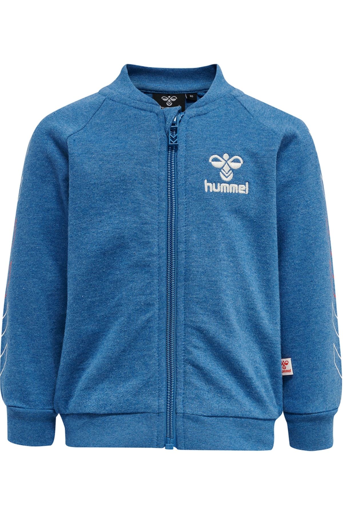 HUMMEL Sweatshirt Blau Regular Fit