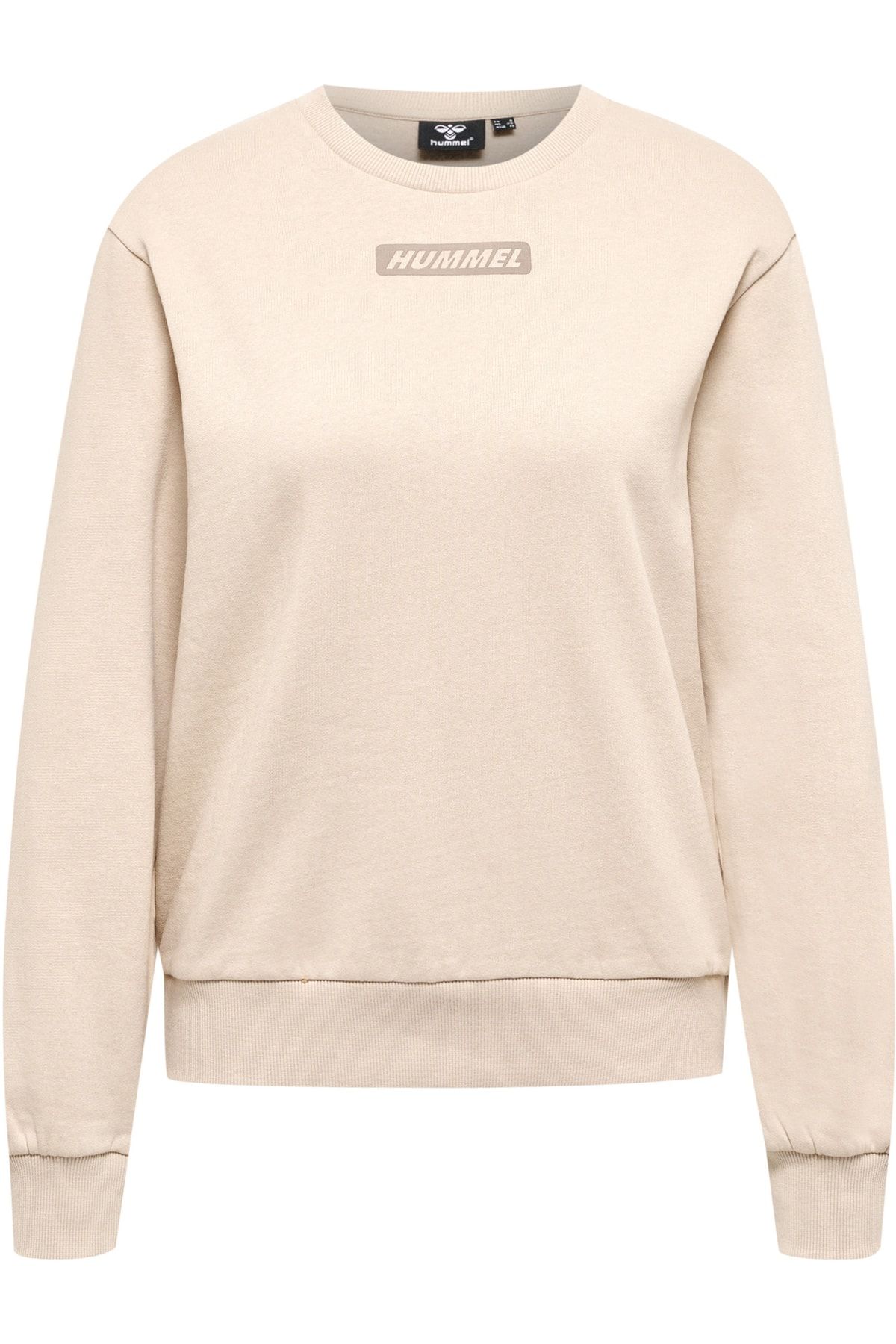 HUMMEL Sweatshirt Beige Regular Fit
