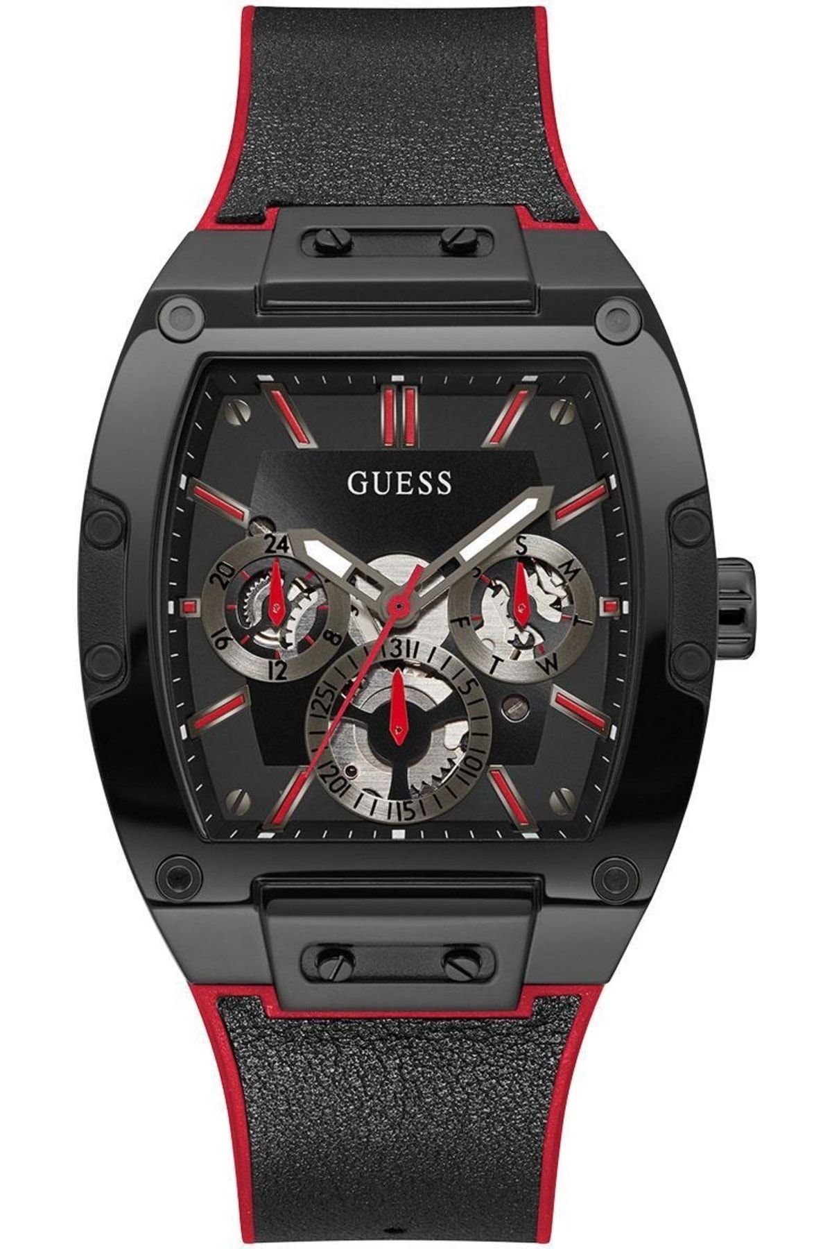 Guess watch men black deals