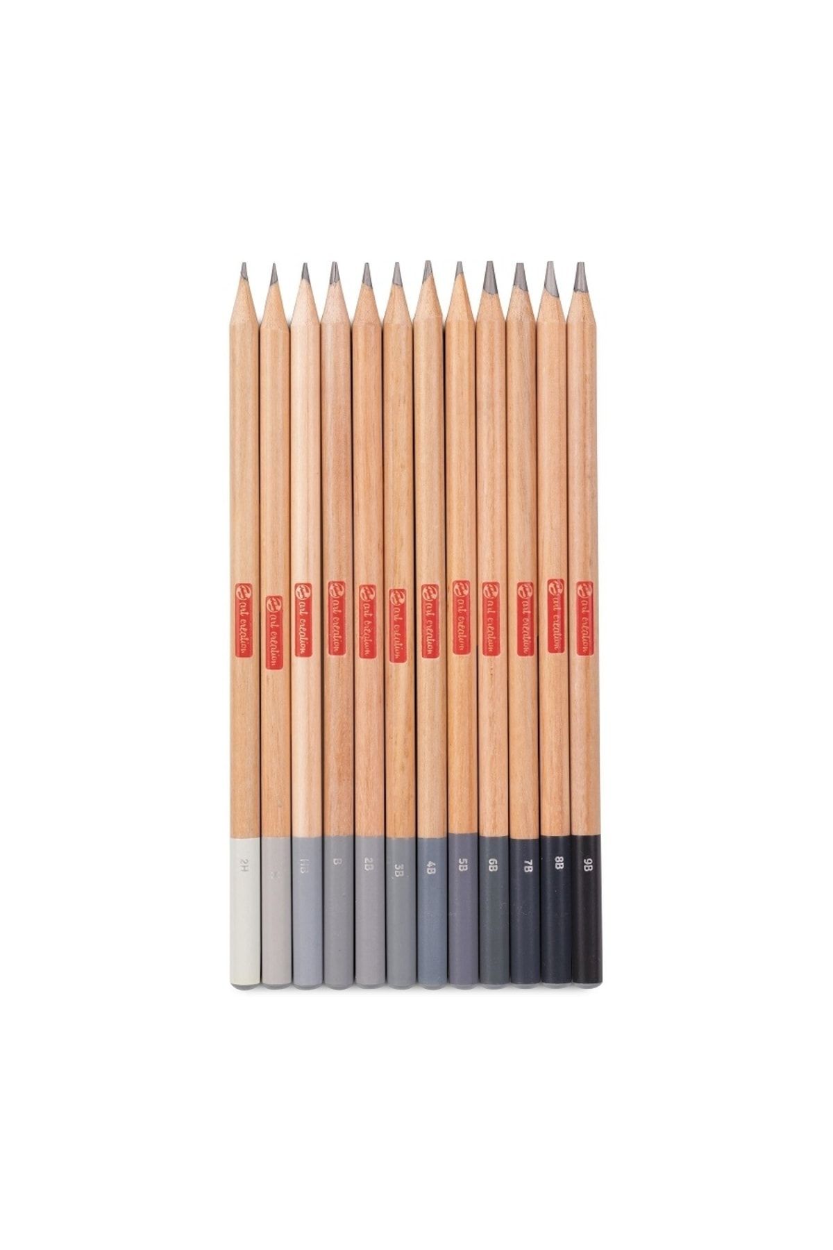 Talens-Sketch Starter Set - A5 Notebook and 12-Piece Graphite Graduated Pen Set 3