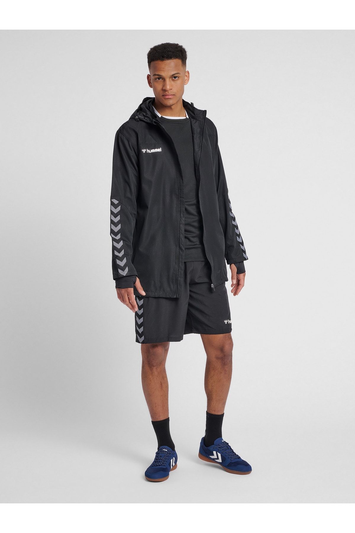 HUMMEL Sweatshirt Schwarz Regular Fit