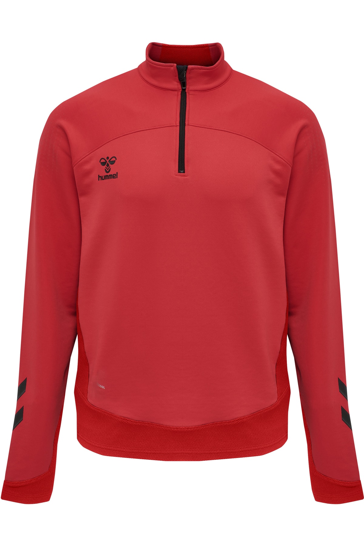 HUMMEL Sweatshirt Rot Regular Fit