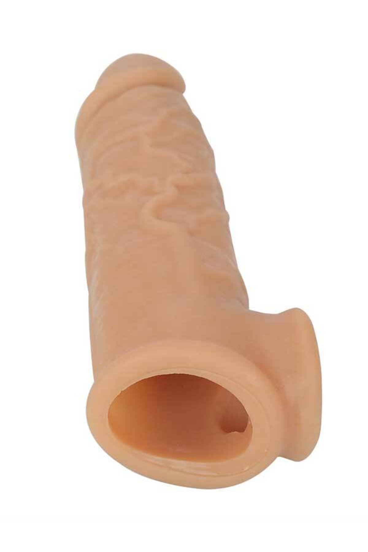 Testis Girişli Realistik Penis Kılıfı 2
