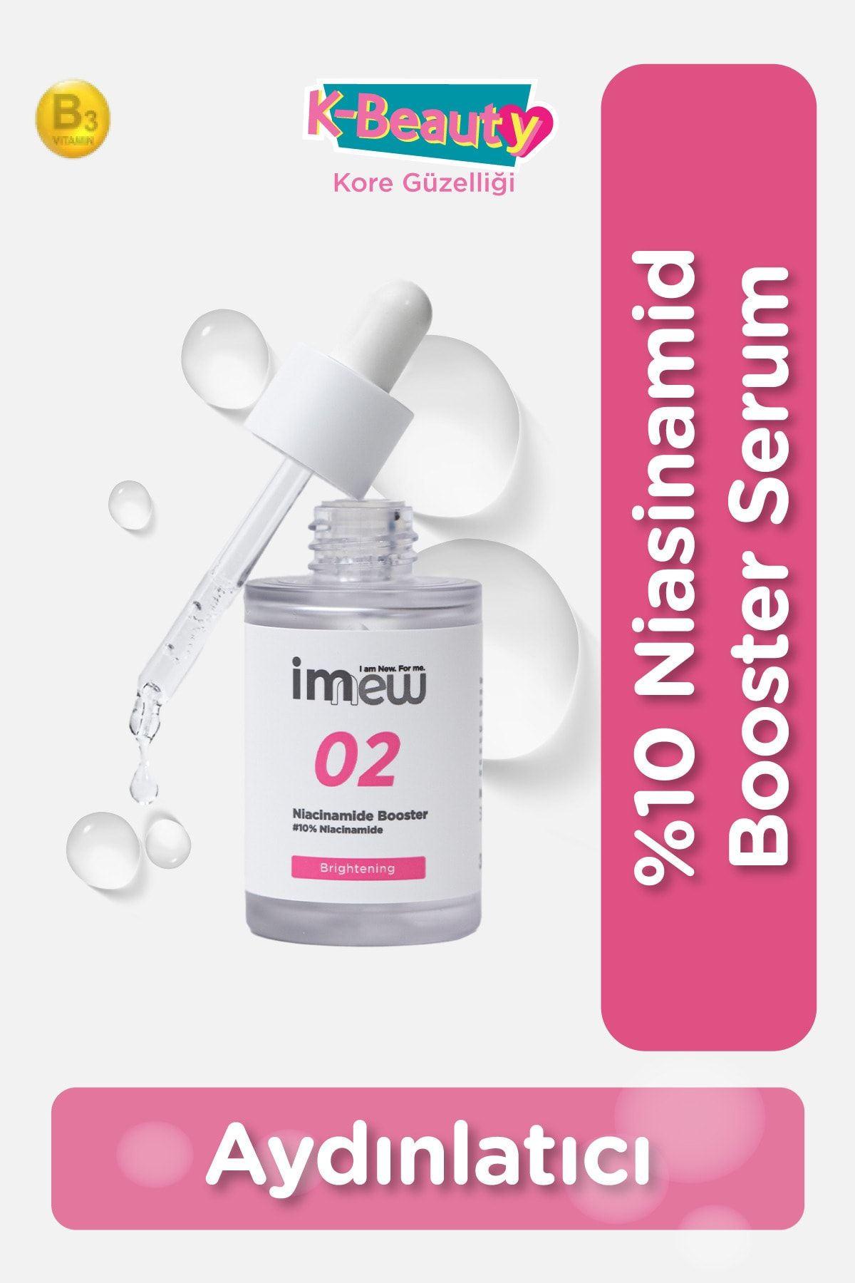 Imew Niasinamid Booster Serum 30 ml