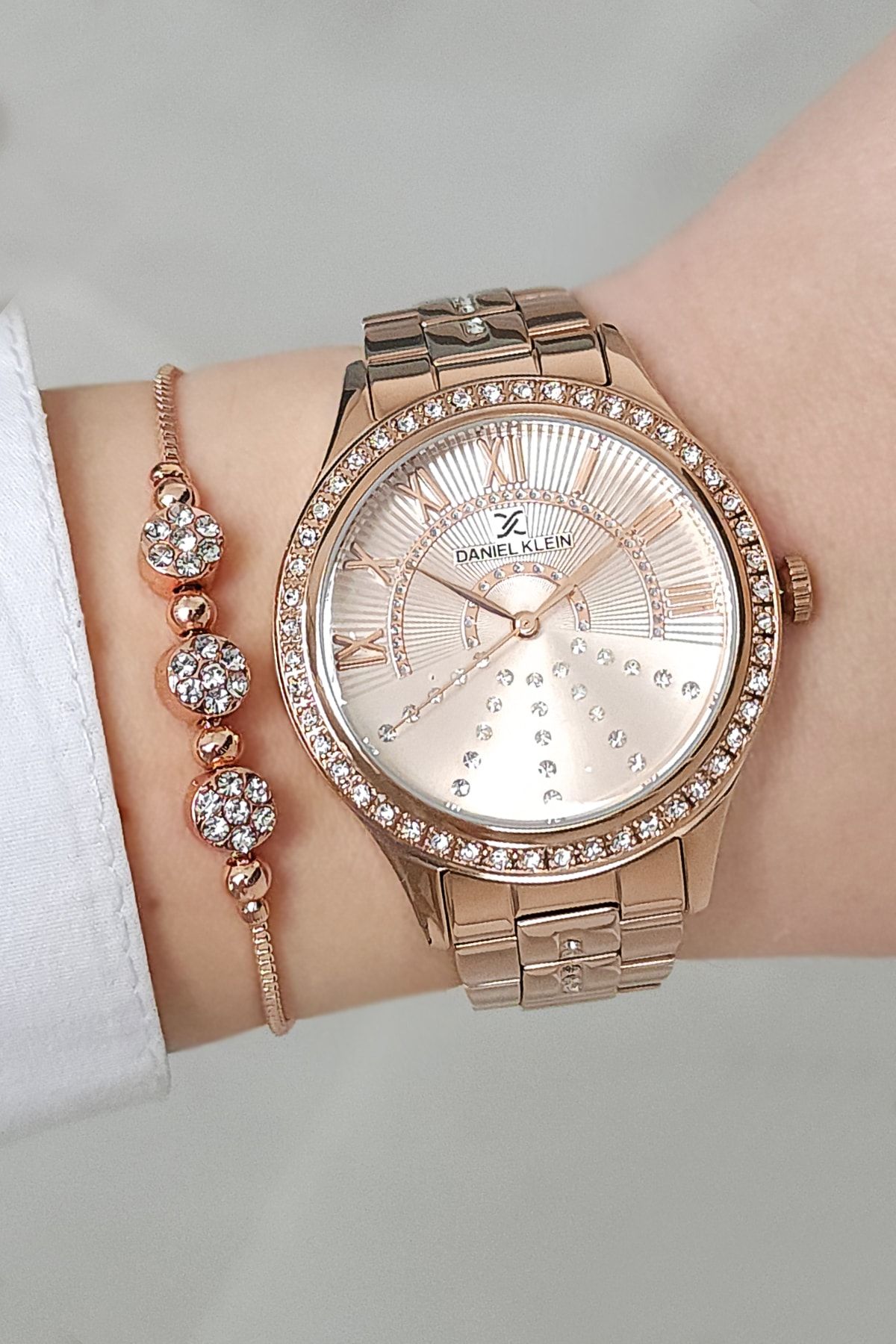 Daniel Klein Watch Pink Rose gold