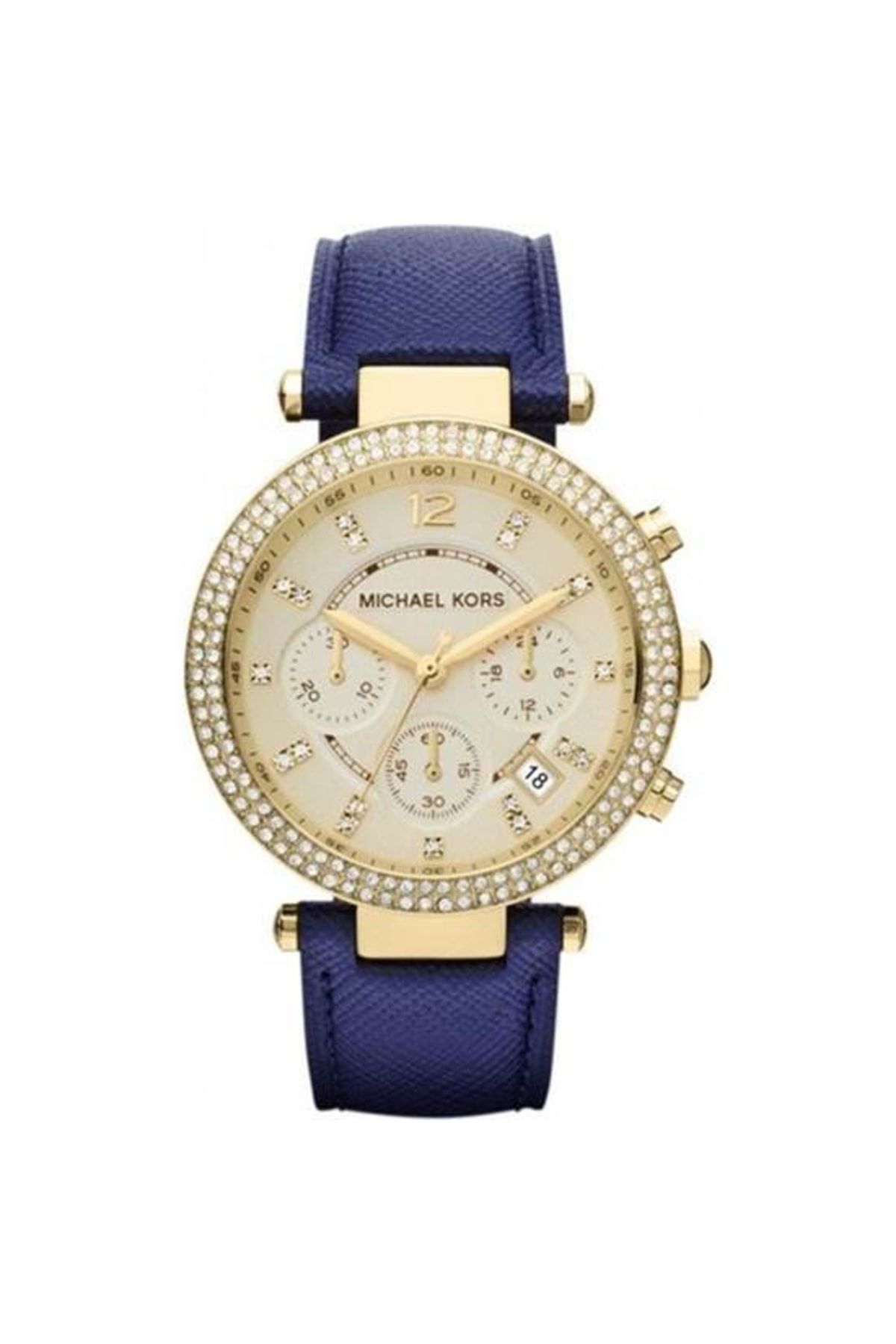 Mk deals blue watch