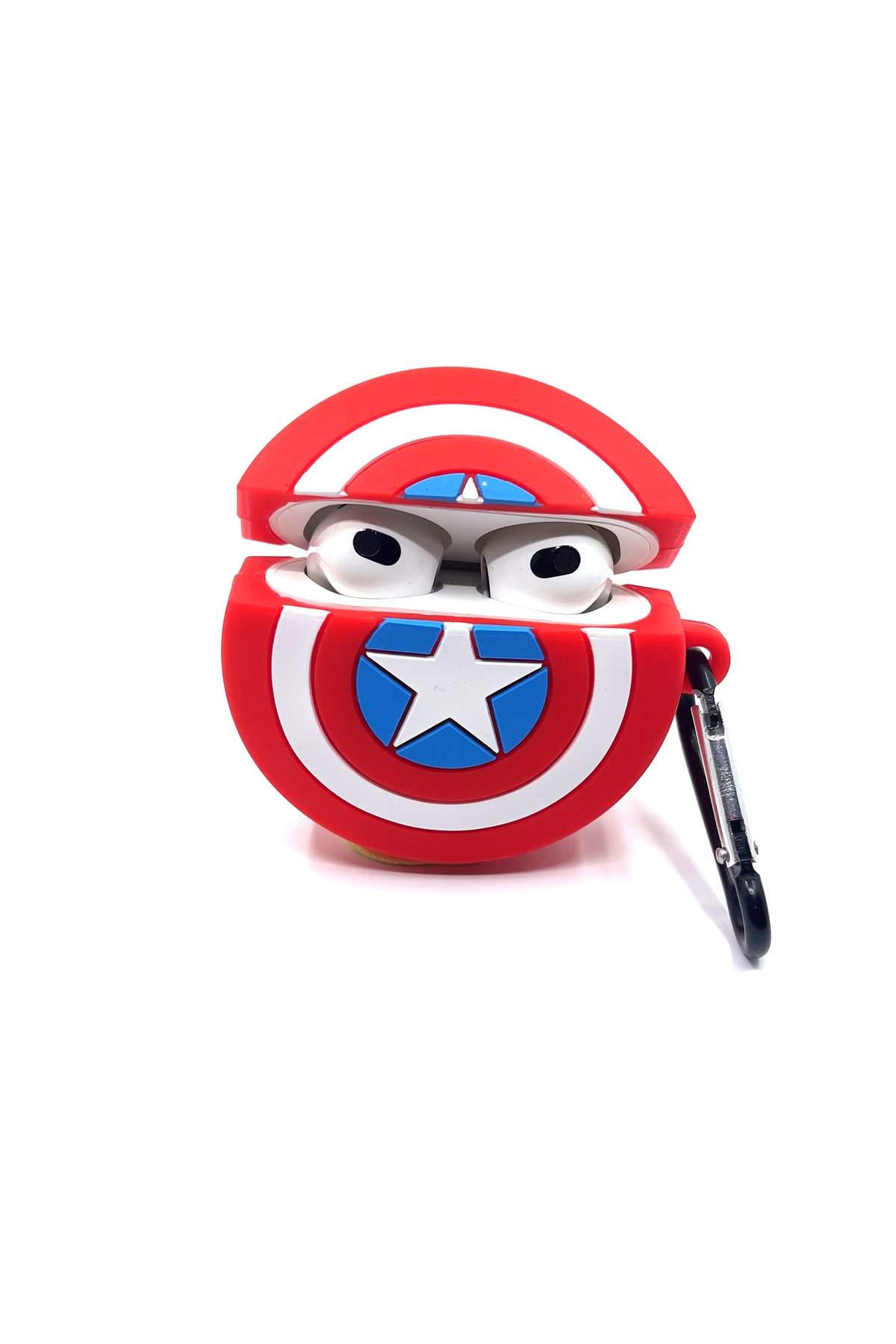 3. Nesil  Sevilen Karakter Captain America Kalkan Tasarımlı Kılıf 2