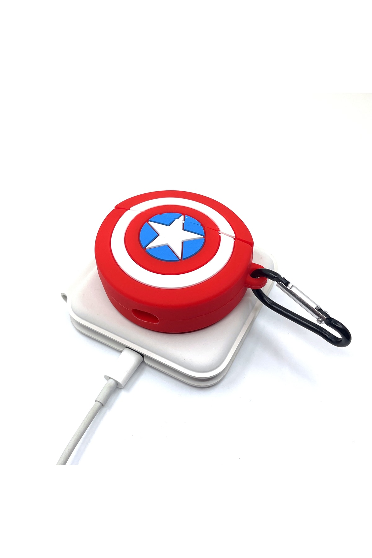 3. Nesil  Sevilen Karakter Captain America Kalkan Tasarımlı Kılıf 6