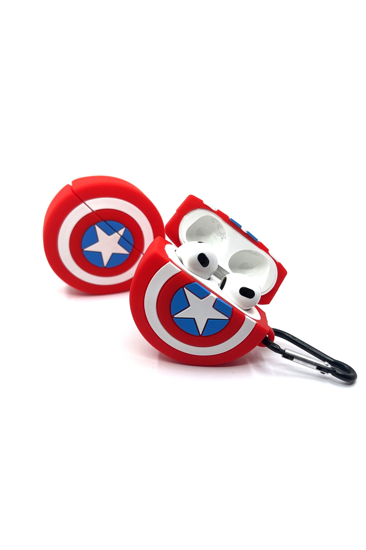 3. Nesil  Sevilen Karakter Captain America Kalkan Tasarımlı Kılıf 7