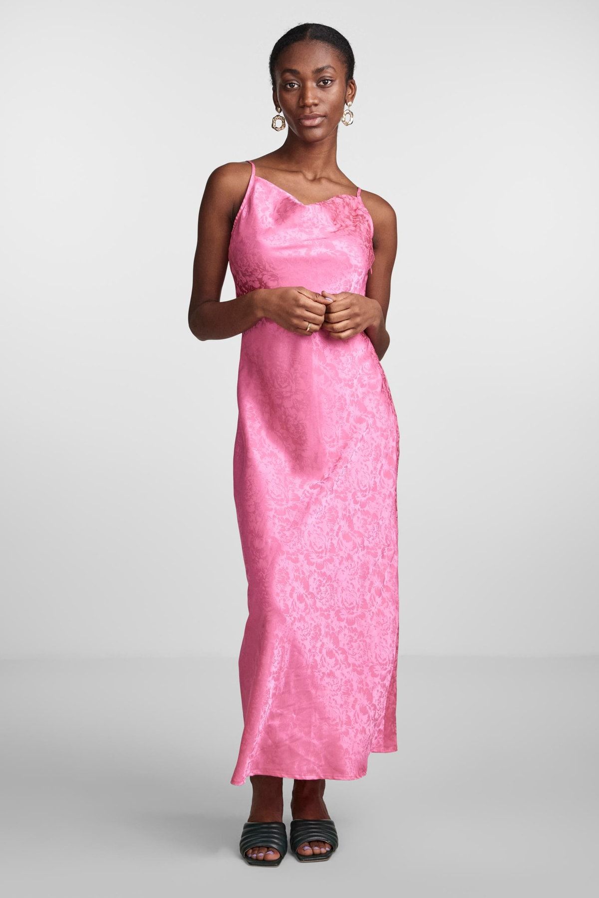 YAS.-Kleid Damen/Mädchen Carmine Rose 6