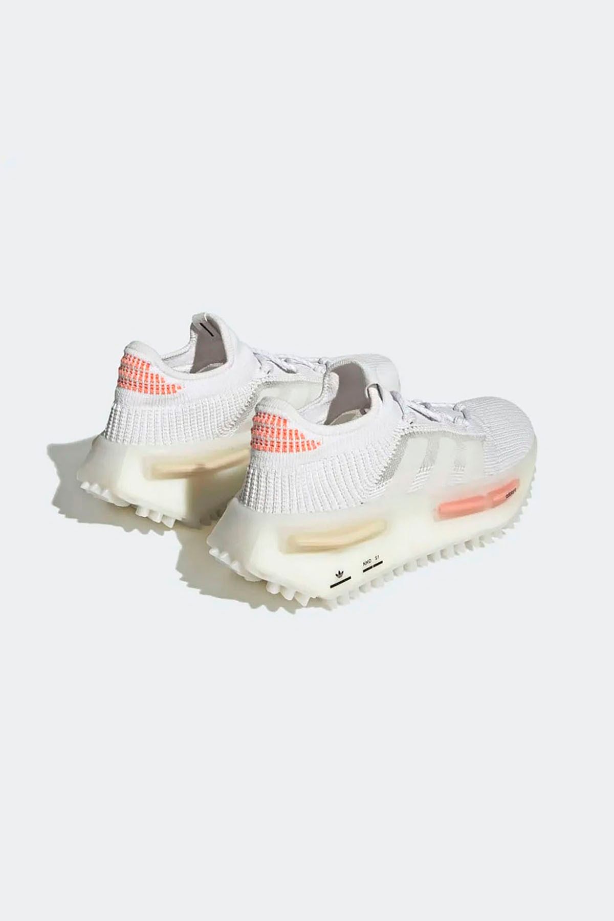 اسنیکر سفید زنانه كفش كتانى ورزشى مدل Nmd s1 W Casual Hq آدیداس adidas
