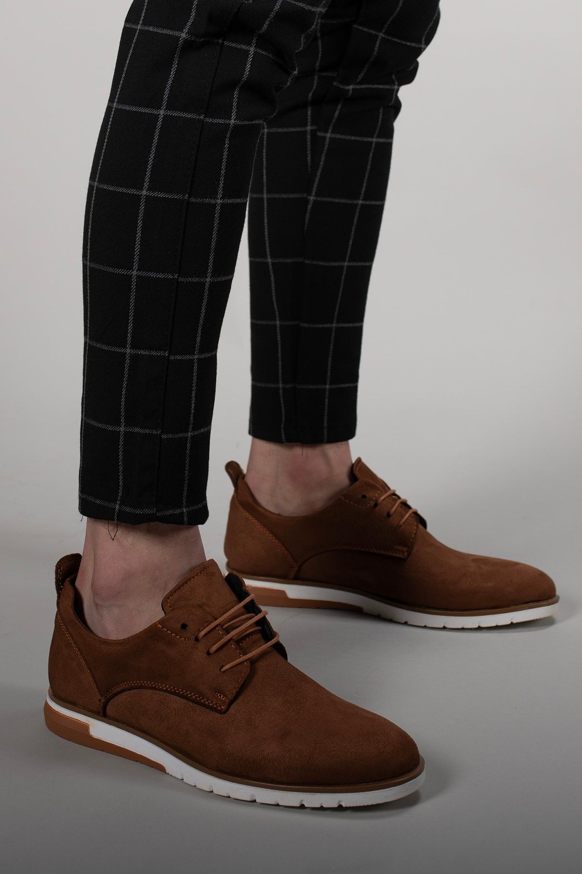 Riccon-Herren Freizeitschuhe0012206 Wildleder Tan 4