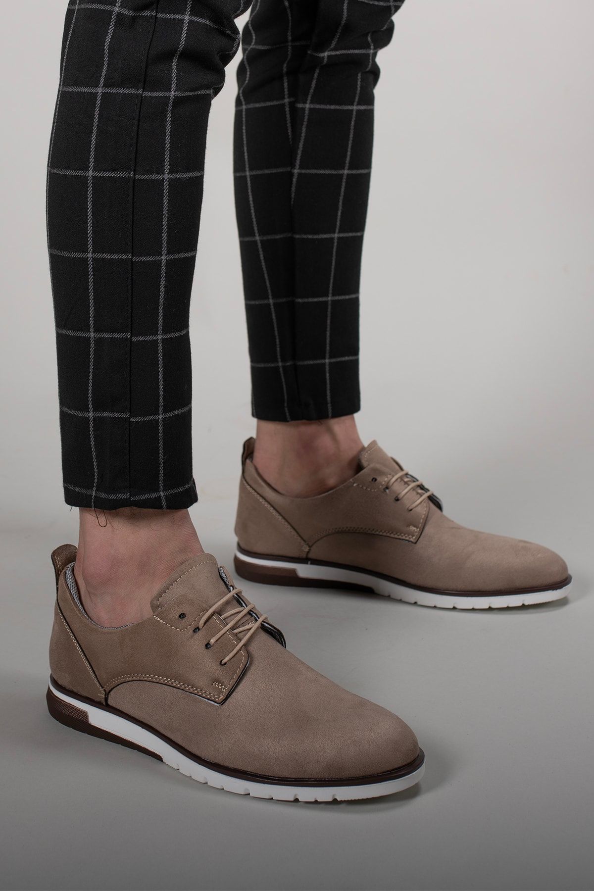 Riccon-Herren Freizeitschuhe0012206 Wildleder Nerz 4