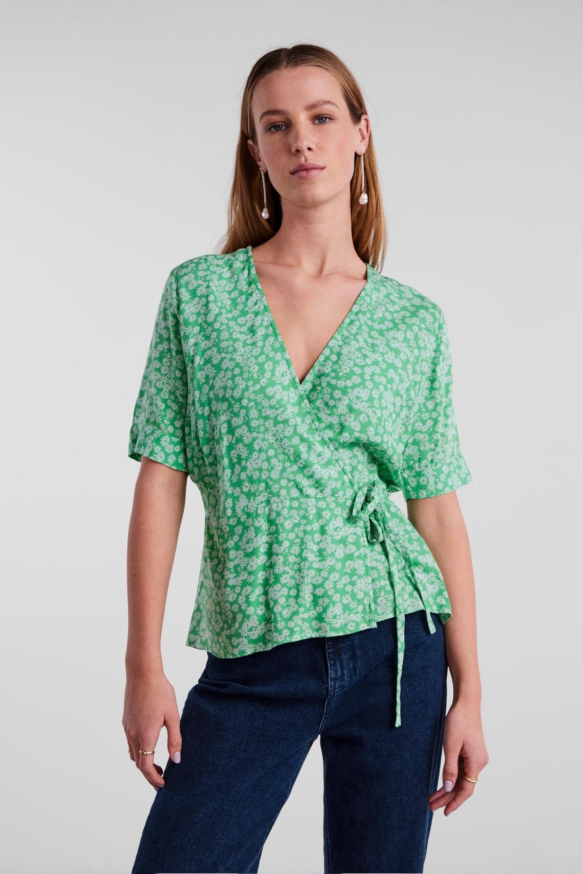 PIECES-Blouse Women/Girls Irish Green 3
