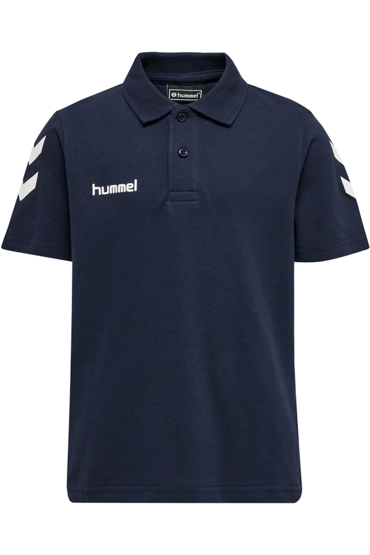 HUMMEL Poloshirt Dunkelblau Regular Fit