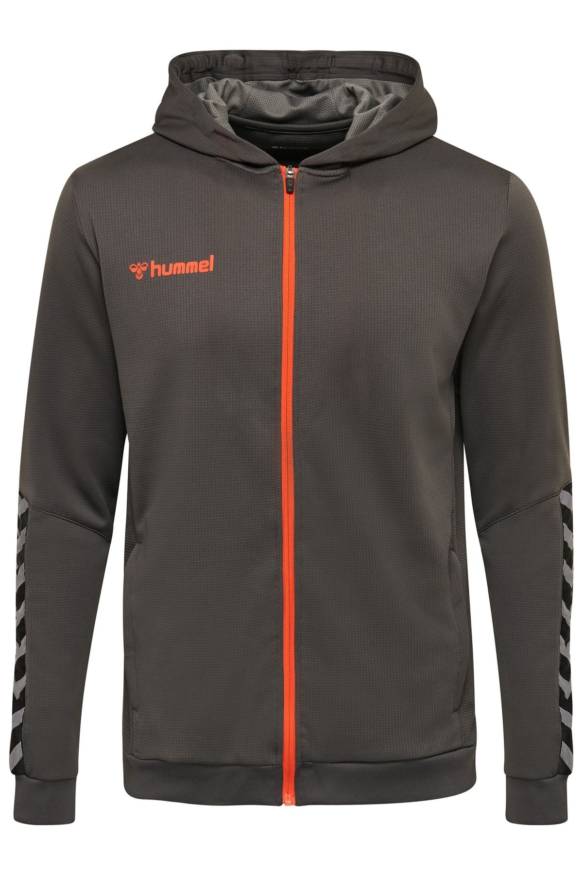 HUMMEL Sweatshirt Grau Regular Fit