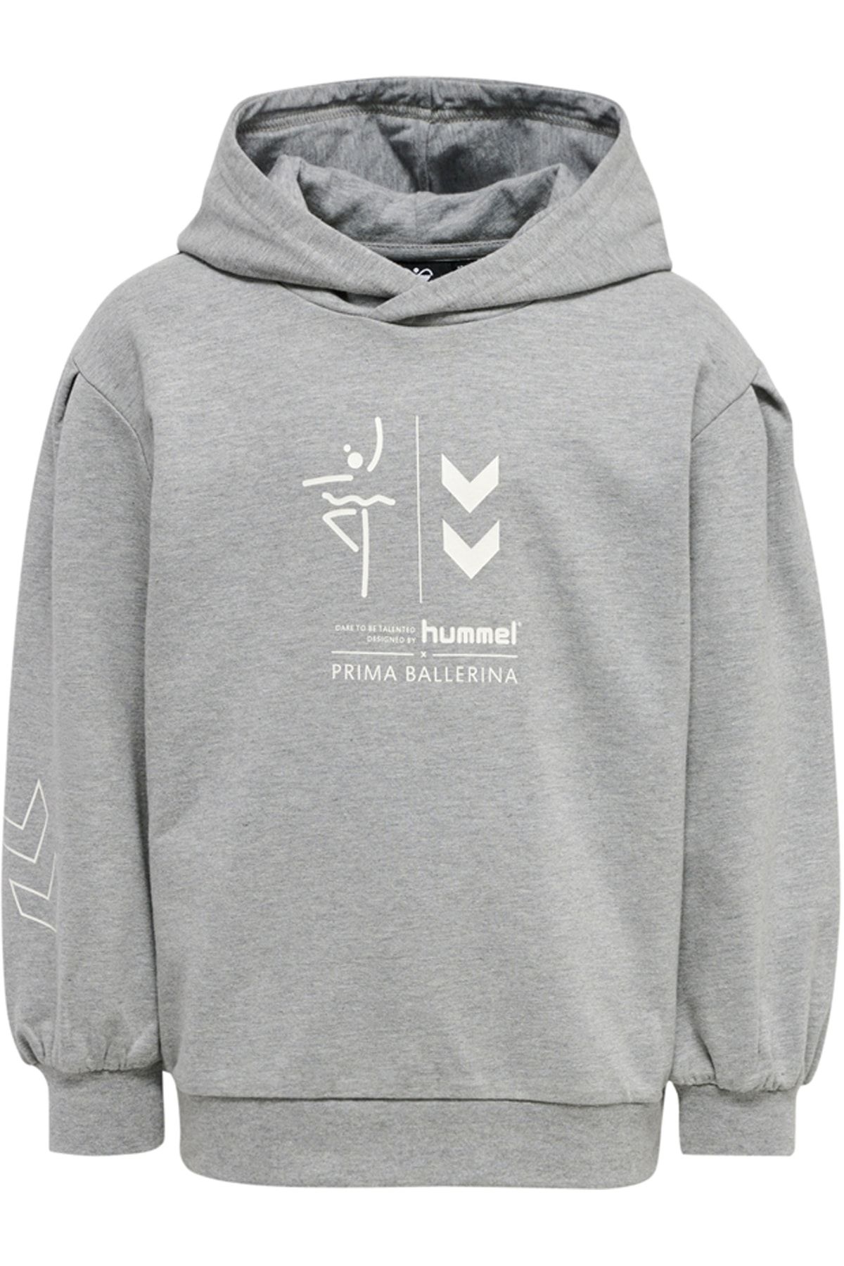 HUMMEL Sweatshirt Grau Regular Fit