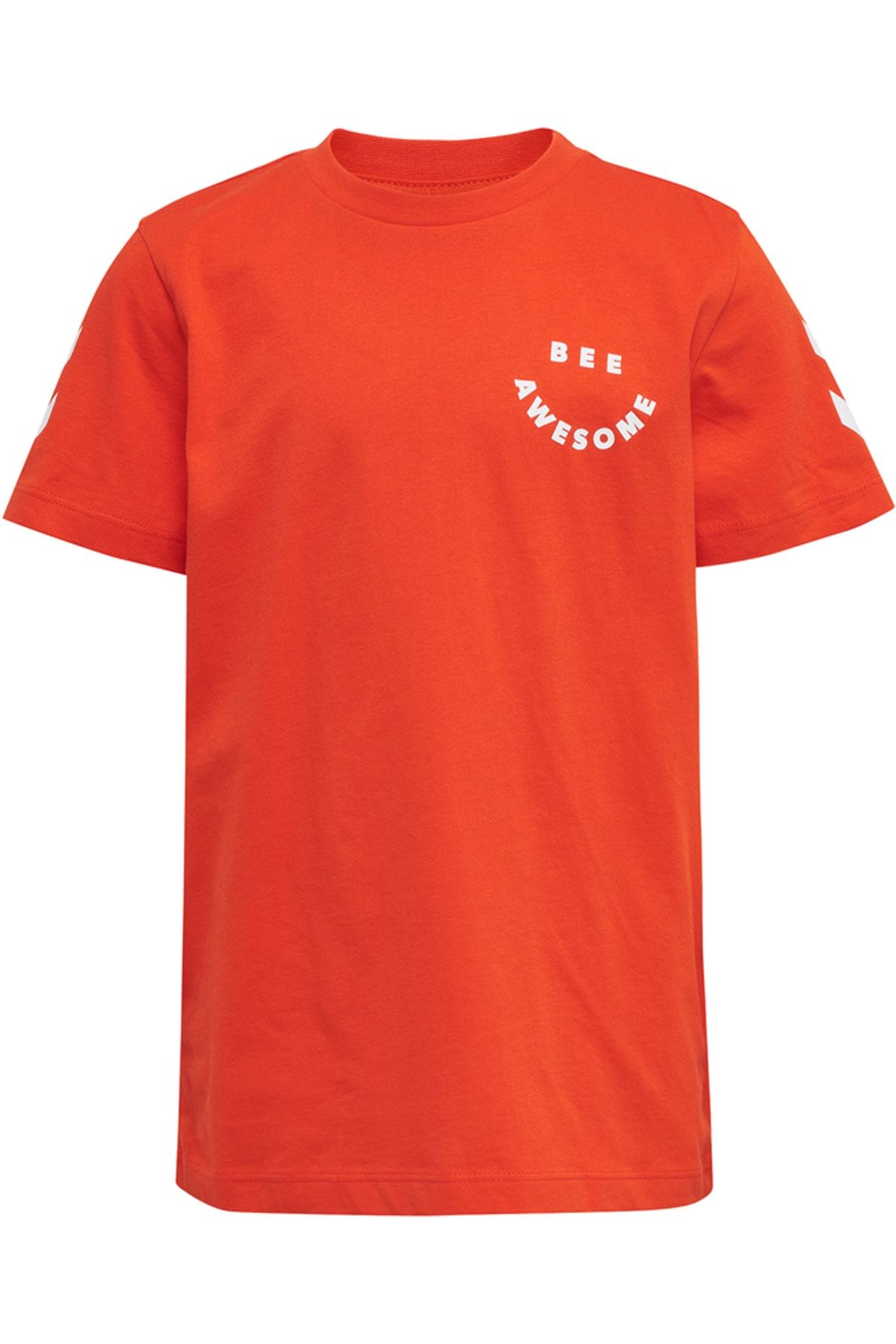 HUMMEL T-Shirt Orange Regular Fit