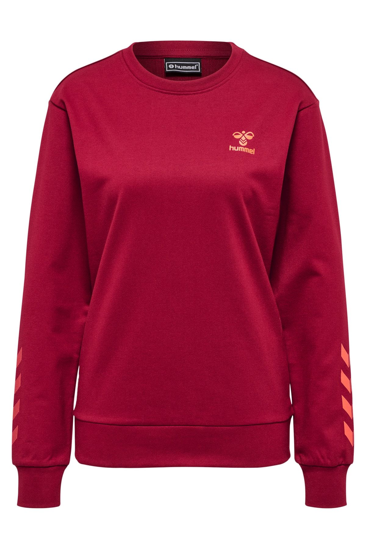 HUMMEL Sweatshirt Rot Regular Fit